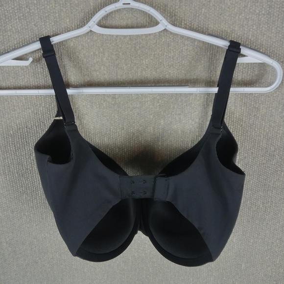 Skims Fits Everybody Demi T-Shirt Bra 32H Black Seamless Comfort Everday Wear - Picture 2 of 3